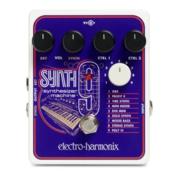 Electro-Harmonix EHX Synth9 Synthesizer Machine Effects Pedal