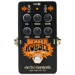Electro-Harmonix EHX Bender Royale Germanium Fuzz Black