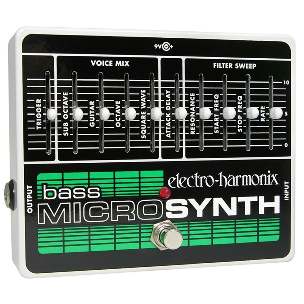 Electro-Harmonix EHX Bass Microsynth Analog Synthesizer Pedal