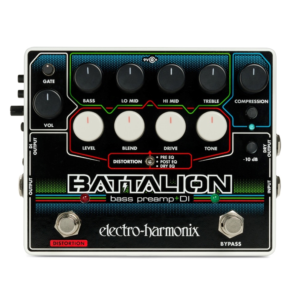 Electro-Harmonix EHX Battalion Bass Preamp/DI