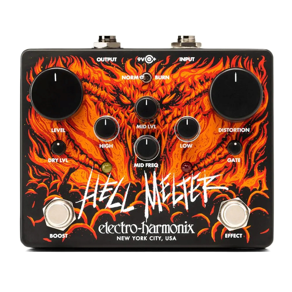 Electro-Harmonix EHX Hell Melter High-Gain Distortion