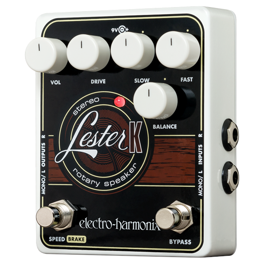 Electro-Harmonix EHX Lester K Stereo Rotary Speaker Effects Pedal