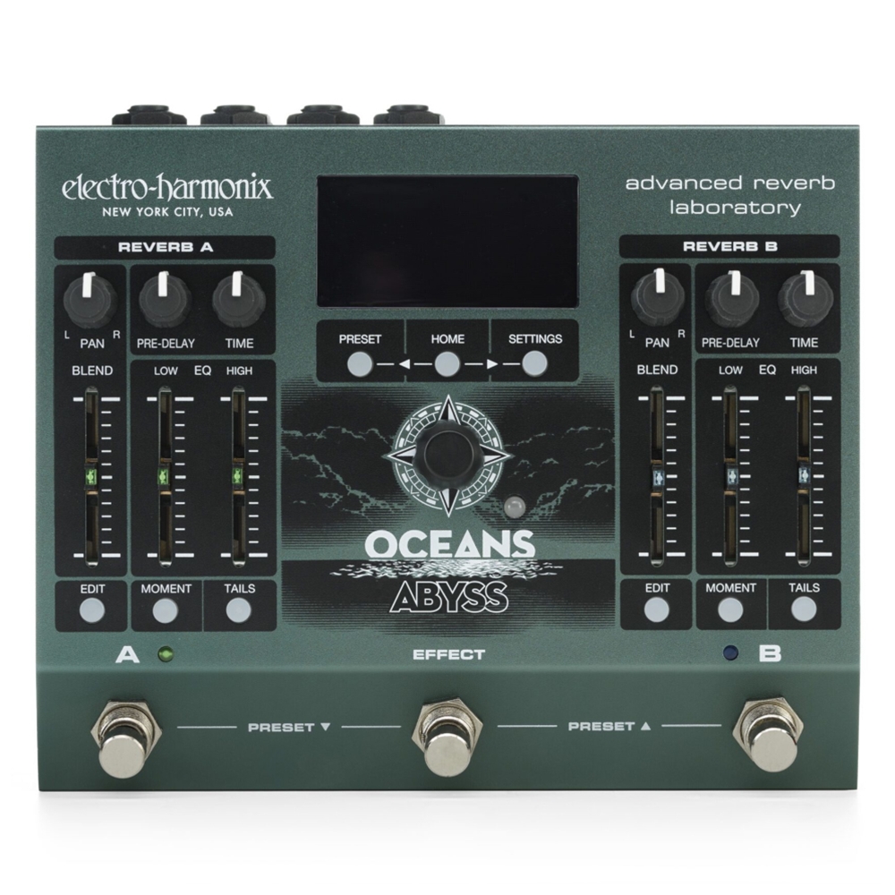 Electro-Harmonix EHX Oceans Abyss Advanced Reverb Laboratory