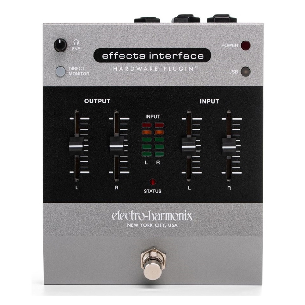 Electro-Harmonix EHX Effects Interface Hardware Plugin Pedal