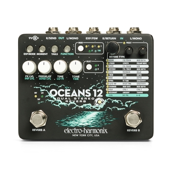Electro-Harmonix EHX Oceans 12 Dual Stereo Reverb