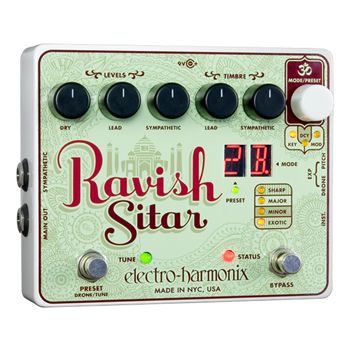 Electro-Harmonix EHX Ravish Sitar Pedal