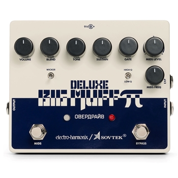 Electro-Harmonix EHX Deluxe Sovtek Big Muff Pi Fuzz