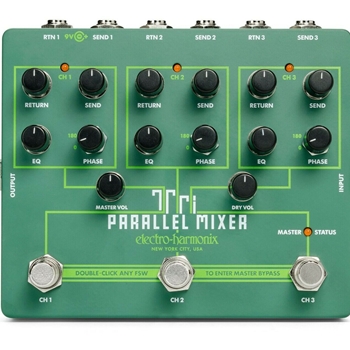 Electro Harmonix EHX Tri Parallel Mixer Effects Loop Mixer/Switcher