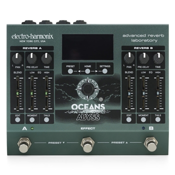 Electro-Harmonix EHX Oceans Abyss Advanced Reverb Laboratory
